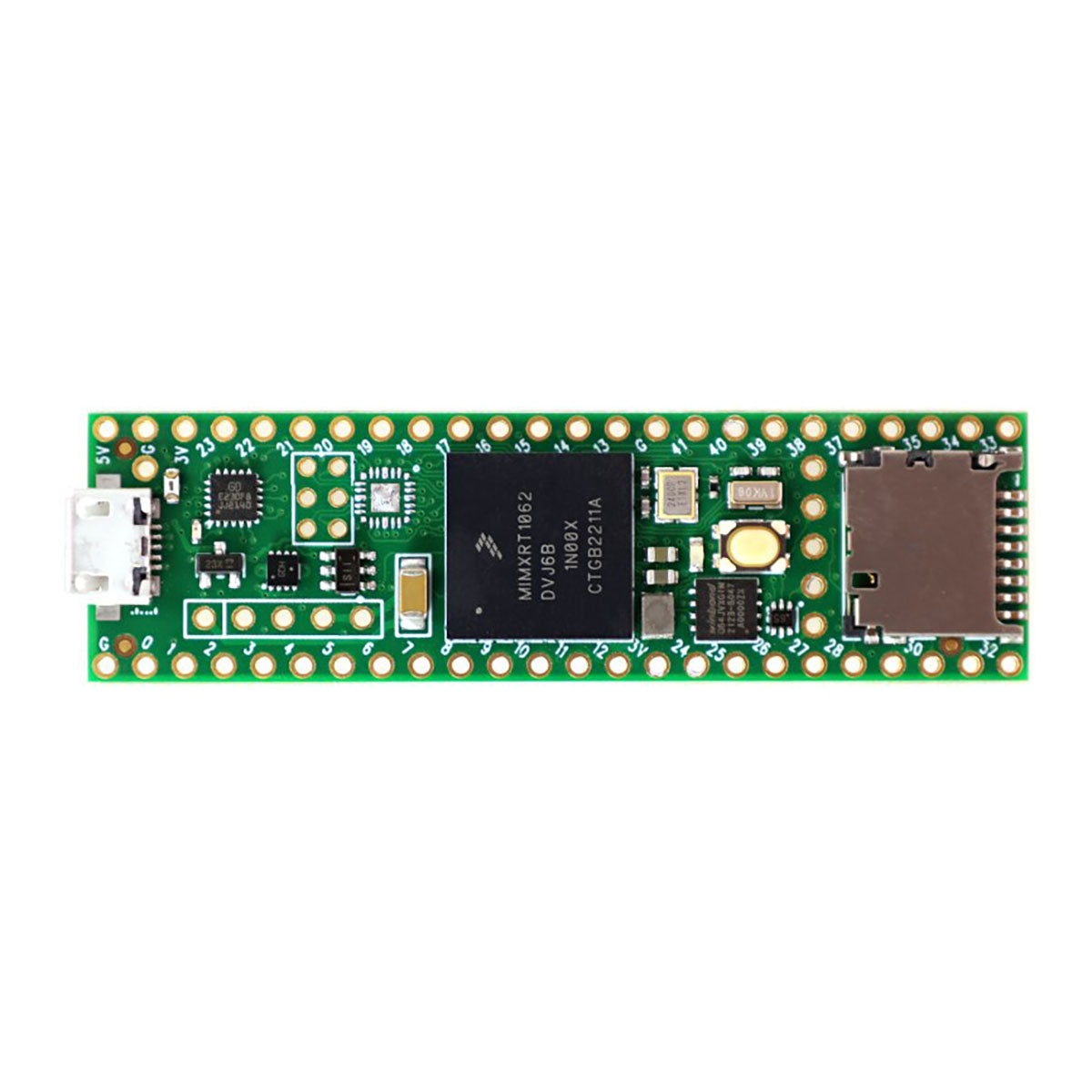 Teensy USB Board 4.1 Without Ethernet - NXP IMXRT1062 Microcontroller For Arduino Projects
