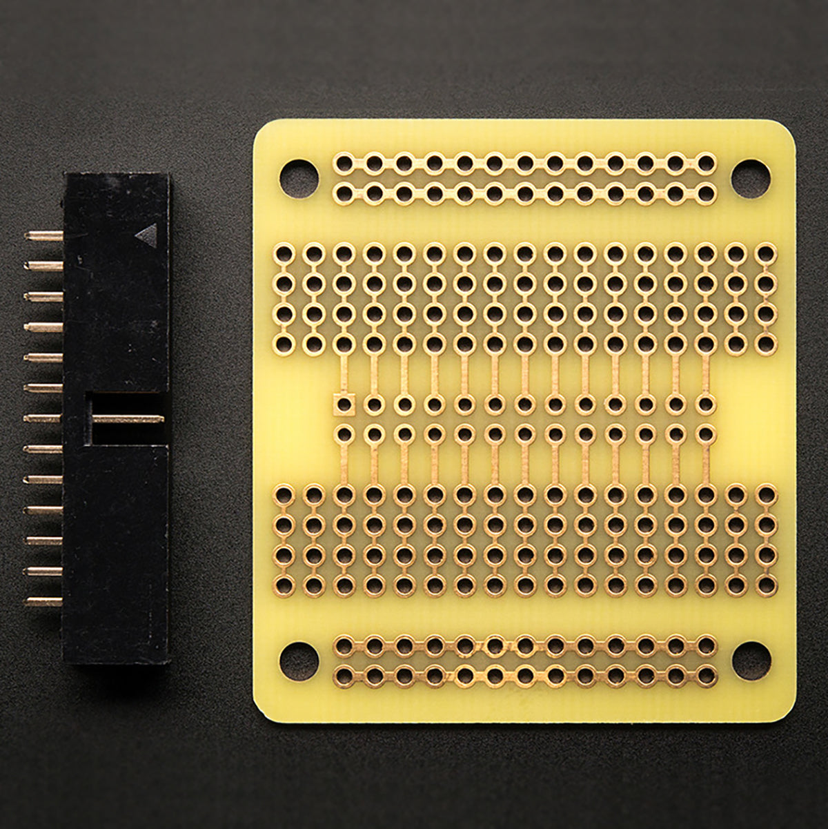 Adafruit Small-Size Perma-Proto Raspberry Pi Breadboard PCB Kit ...