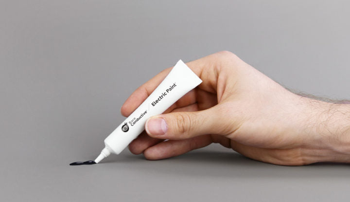 Bare Conductive Electric Paint Pen (10ml) and Paint (50ml
