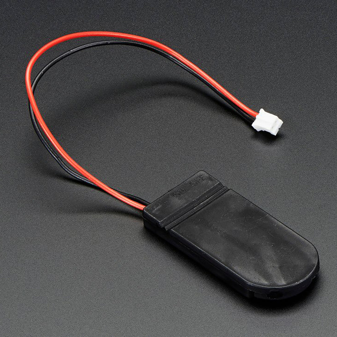 Adafruit 2 x CR2032 Coin Cell Battery Holder - 6V output - On/Off switch |  3DMakerWorld, Inc.
