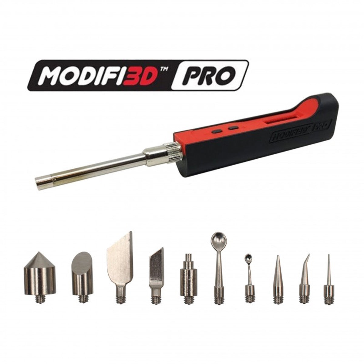 MODIFI3D PRO Heated 3D Print Finishing Tool with 10 Interchangable Tips