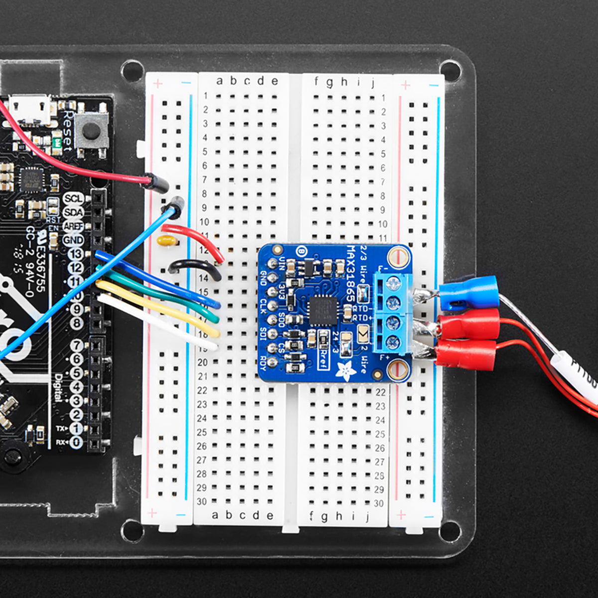 Adafruit PT1000 RTD Temperature Sensor Amplifier - MAX31865 ...