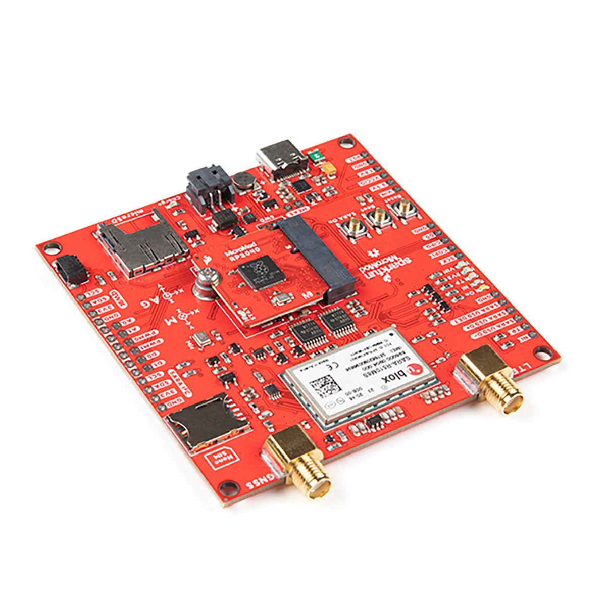 Sparkfun Micromod SparkFun MicroMod Asset Tracker Carrier Board | 3DMakerWorld, Inc.