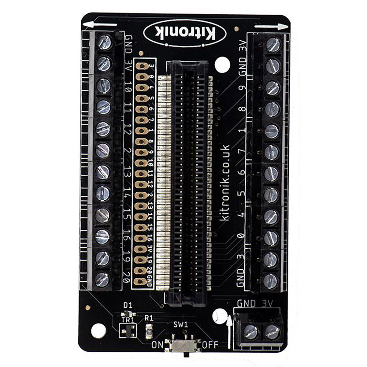 Kitronik Terminal Block Breakout for BBC micro:bit– 3DMakerWorld, Inc.